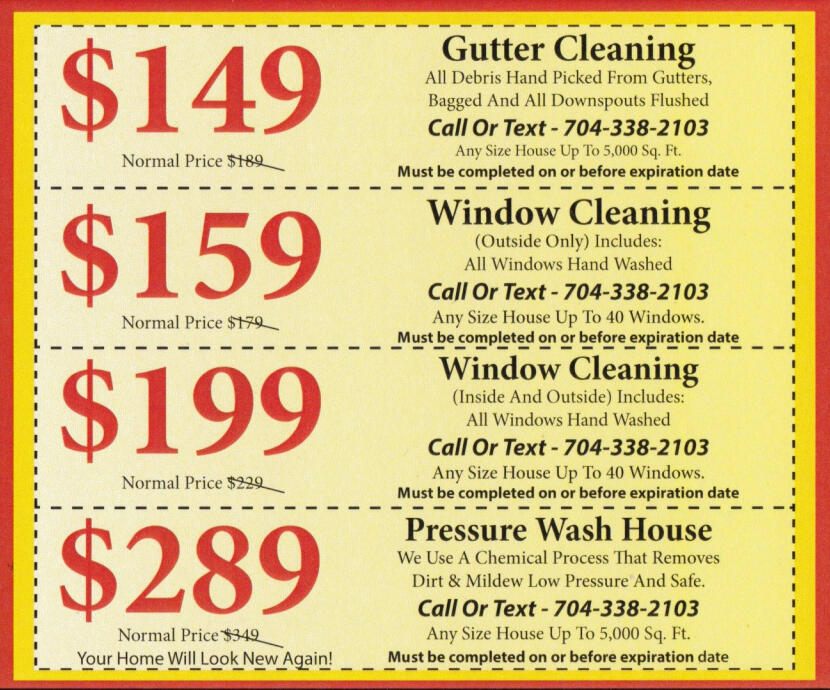 APS Charlotte Specials APS Charlotte Specials